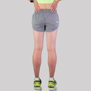Kwench womens gym running yoga shorts  Thumbnails-3