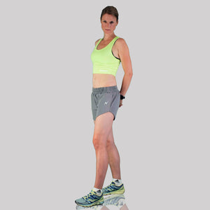 Kwench womens gym running yoga shorts  Thumbnails-5
