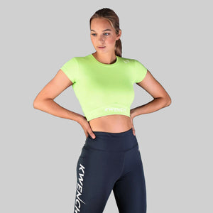 Kwench Hustle Womens Gym Yoga top Tshirt Tank Thumbnails-2