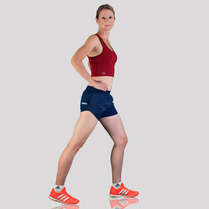 Kwench Womens gymshark shorts running fitness yoga athletic sports  Thumbnails-5