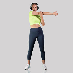 Kwench Hustle Womens Gym Yoga top Tshirt Tank Thumbnails-8
