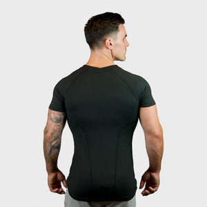 Kwench Mens Gym Workout body Fit Tshirt Thumbnails-3