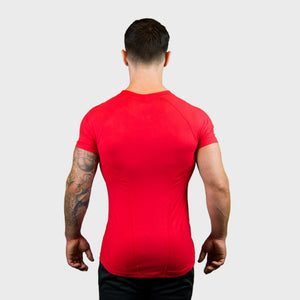 Vibe Body Fit T-Shirt | Red Thumbnails-3