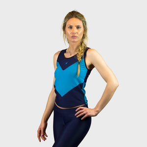 Kwench Womens Gym Workout top vest Thumbnails-1